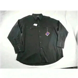 Wrangler Men Cowboy Cut Long Sleeves Shirt Size XL